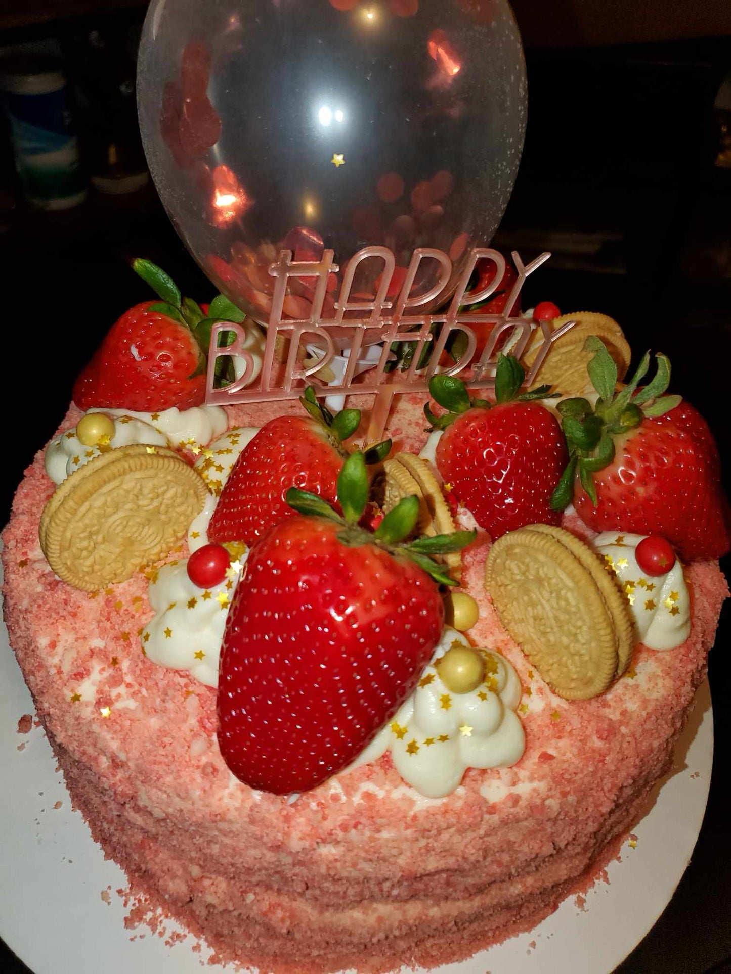 Strawberry Crunch Cheesecake