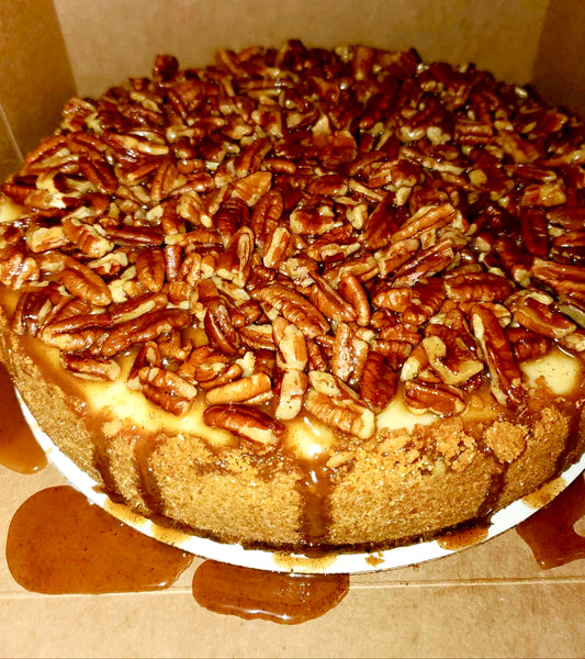 Caramel Pecan Cheesecake